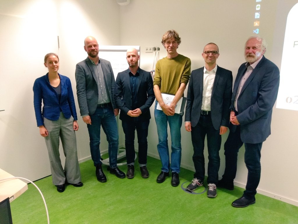 Markus Konkol successfully defended his PhD thesis; examination committee