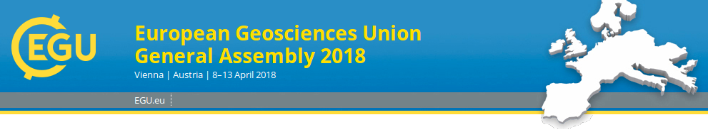 EGU 2018 conference banner